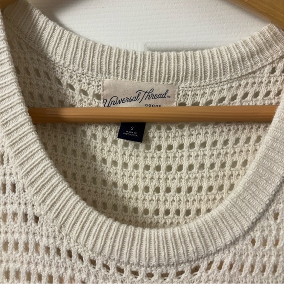 Universal Thread Ivory and Black Knit Maxi Dress - Picture 4 of 5